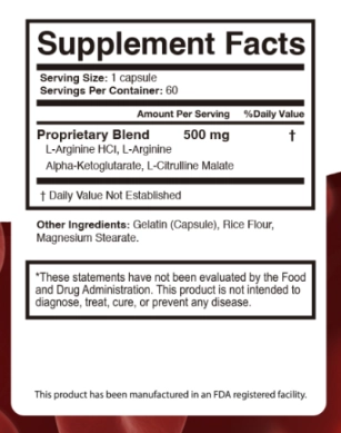 BloodPril Supplement Facts