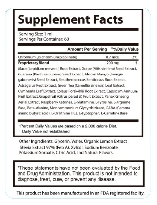 Glucovive Supplements Facts